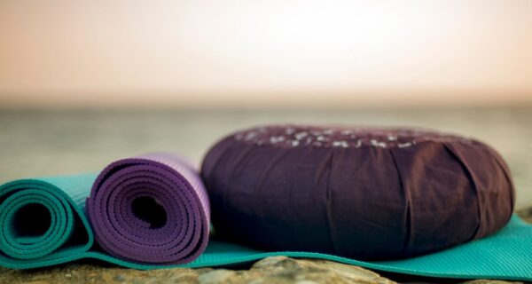 almofada para meditação
